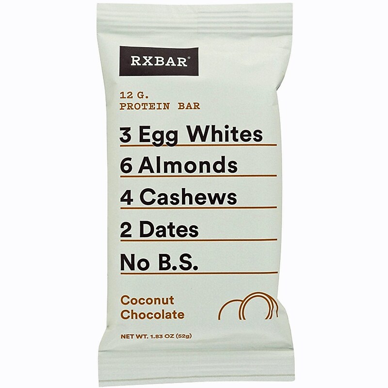 RX Bar Gluten Free Coconut Chocolate Protein Bar, 1.83 oz, 12 Bars/Box (CGO00428) image 1