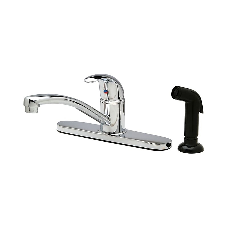 Zurn AquaSpec Temp-Gard Single Control Kitchen Faucet with Ceramic Disc Cartridge (Z7870C-XL) image 1