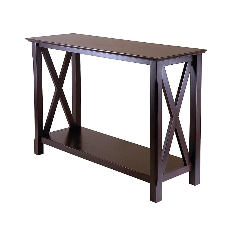 Winsome Xola 45"W x 17.09"D Console Table, Cappuccino (40445) image 1