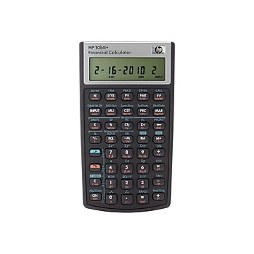 HP 10bII+ NW239AA 12 Digit Financial Calculator