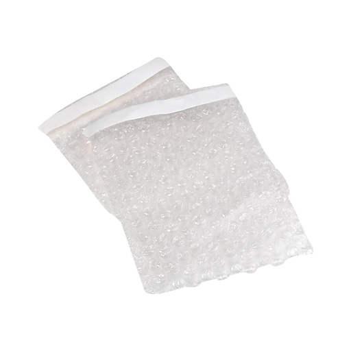 Self Seal Bubble Bag, 5.5" x 4", 1000/Carton (80180U) Staples