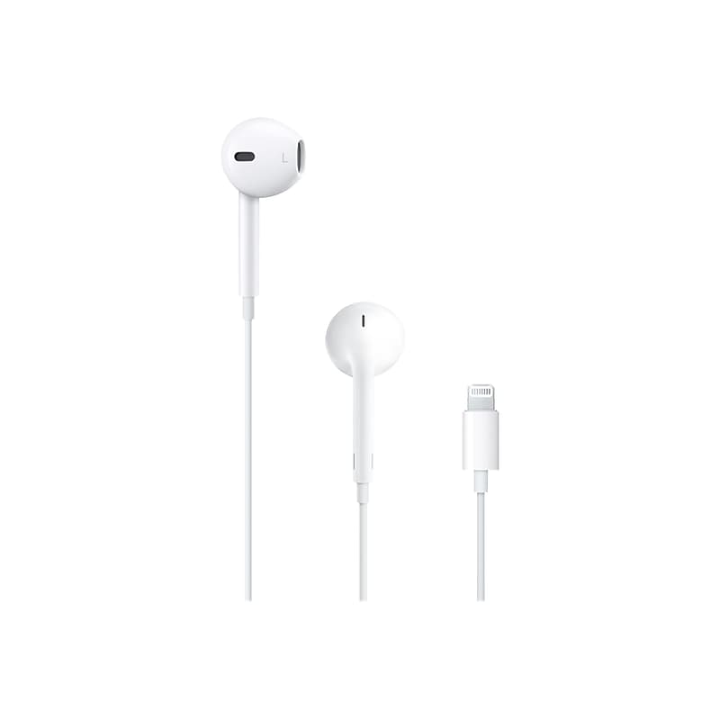 Apple EarPods with Lightning Connector Headphones, White (MMTN2AM/A) image 1