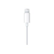 Apple EarPods with Lightning Connector Headphones, White (MMTN2AM/A)