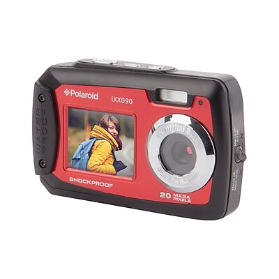 Polaroid iXX 090 20 MP Waterproof Digital Camera Red G5 