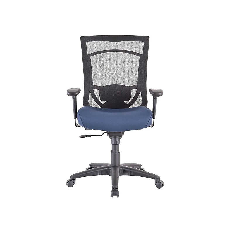Tempur-Pedic TP7000 Mesh Back Fabric Task Chair, Black and Cobalt (TP7000-COBALT) image 1