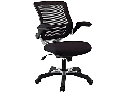 Modway Edge Mesh Computer And Desk Chair Black Eei 594 Blk