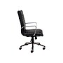 Offices to Go Faux Leather Executive Chair, Black (OTG11730B)~#|#~sp35440459_sc7