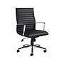 Offices to Go Faux Leather Executive Chair, Black (OTG11730B)~#|#~sp35440460_sc7