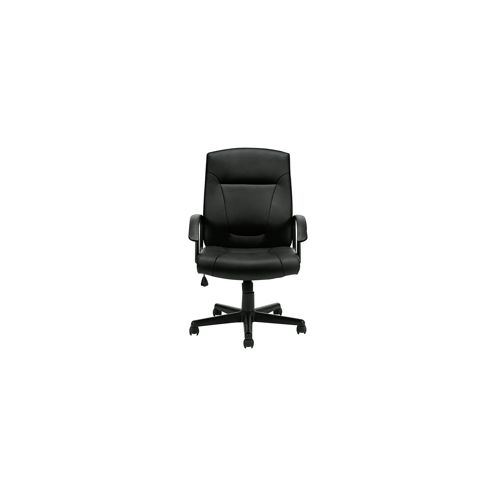 Offices To Go Faux Leather Task Chair, Black (OTG11776B) Sansujyuku sansujyuku.com
