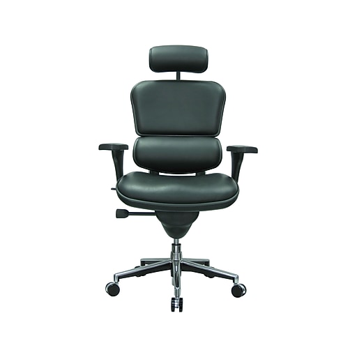 Eurotech Leather Task Chair, Black (LE9ERG(N)) Staples