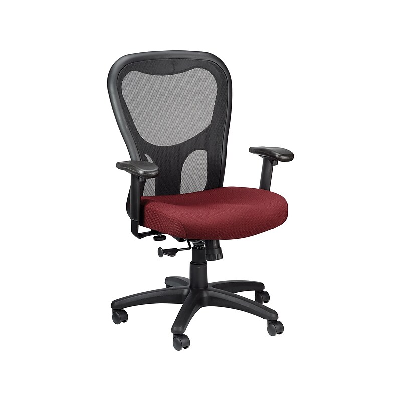 Tempur-Pedic TP9000 Mesh Task Chair, Burgundy (TP9000-Burgundy) image 1