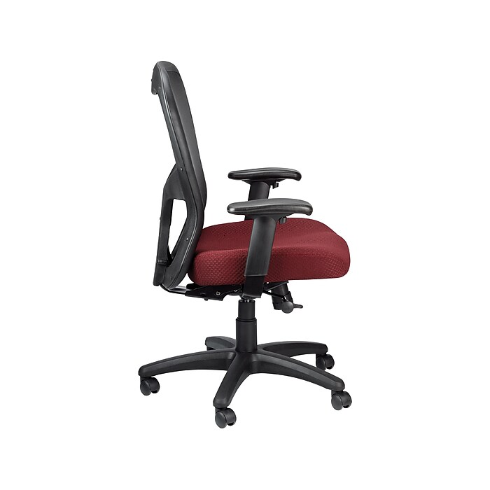 Tempur Pedic TP9000 Mesh Task Chair Burgundy TP9000 Burgundy Staples