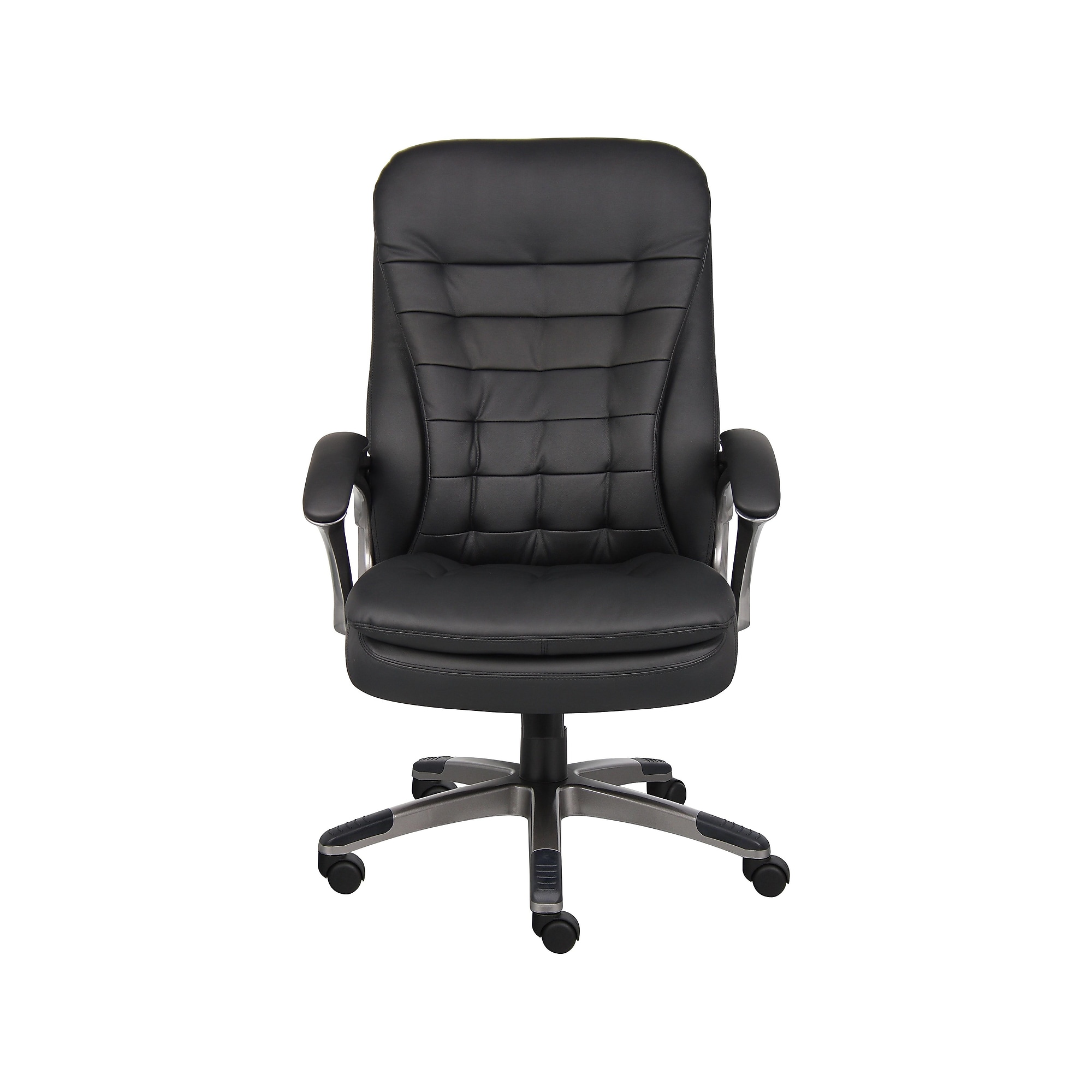 Boss Faux Leather Executive Chair, Black (B9331) Sansujyuku sansujyuku.com