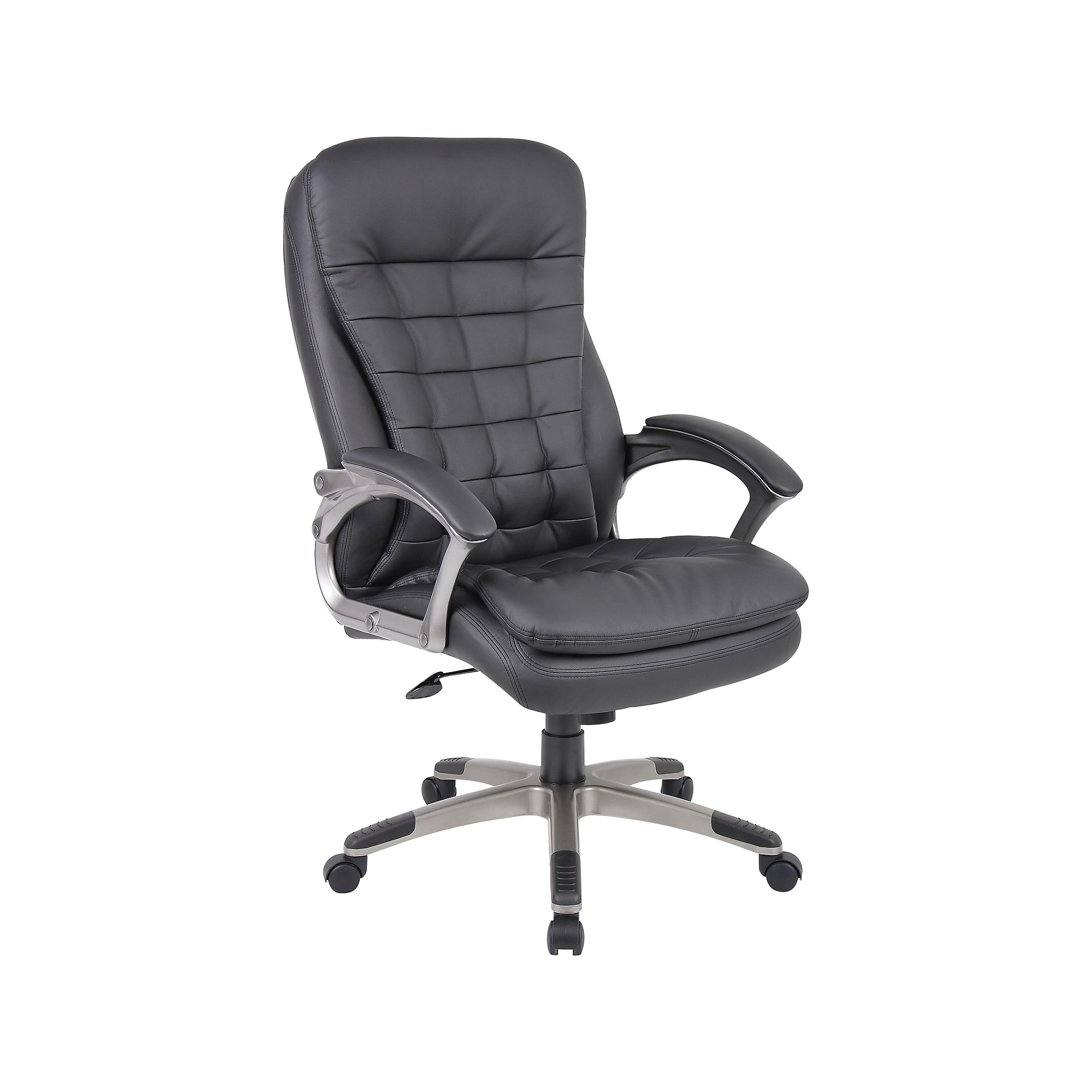 Boss Faux Leather Executive Chair, Black (B9331) Sansujyuku sansujyuku.com