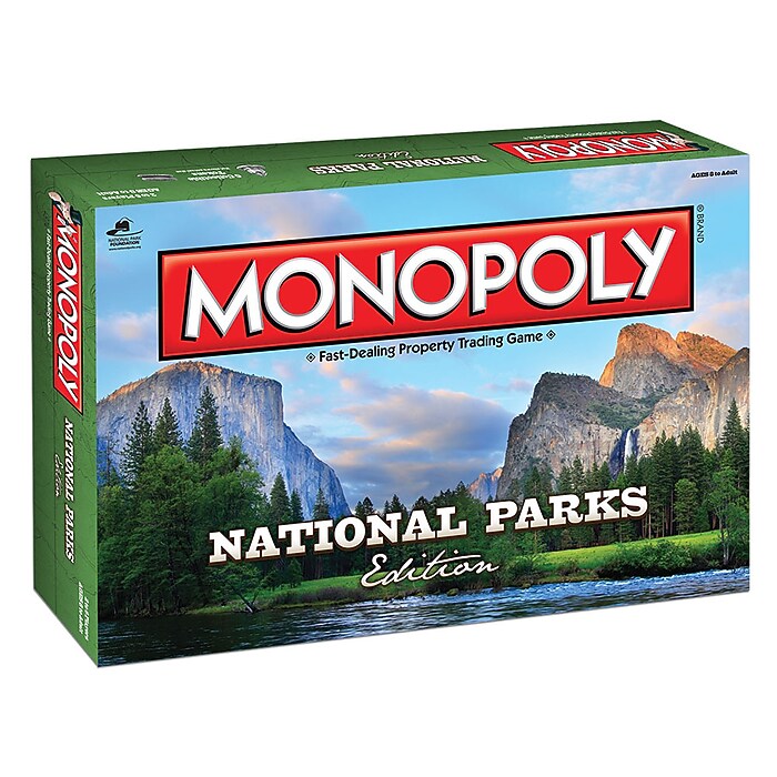 MONOPOLY National Parks Edition (USAMN025000) | Staples