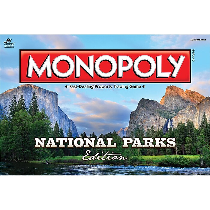 MONOPOLY National Parks Edition (USAMN025000) | Staples