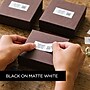 Brother P-touch TZe-M251 Laminated Premium Label Maker Tape, 1" x 26-2/10', Black on Matte White (TZe-M251)~#|#~sp35506999_sc7