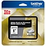 Brother P-touch TZe-M355 Laminated Premium Label Maker Tape, 1" x 26-2/10', White on Matte Black (TZe-M355)~#|#~sp35507003_sc7