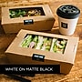 Brother P-touch TZe-M355 Laminated Premium Label Maker Tape, 1" x 26-2/10', White on Matte Black (TZe-M355)~#|#~sp35507004_sc7