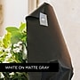 Brother P-touch TZe-ML35 Laminated Premium Label Maker Tape, 1/2" x 26-2/10', White on Matte Gray (TZe-ML35)~#|#~sp35507243_sc7