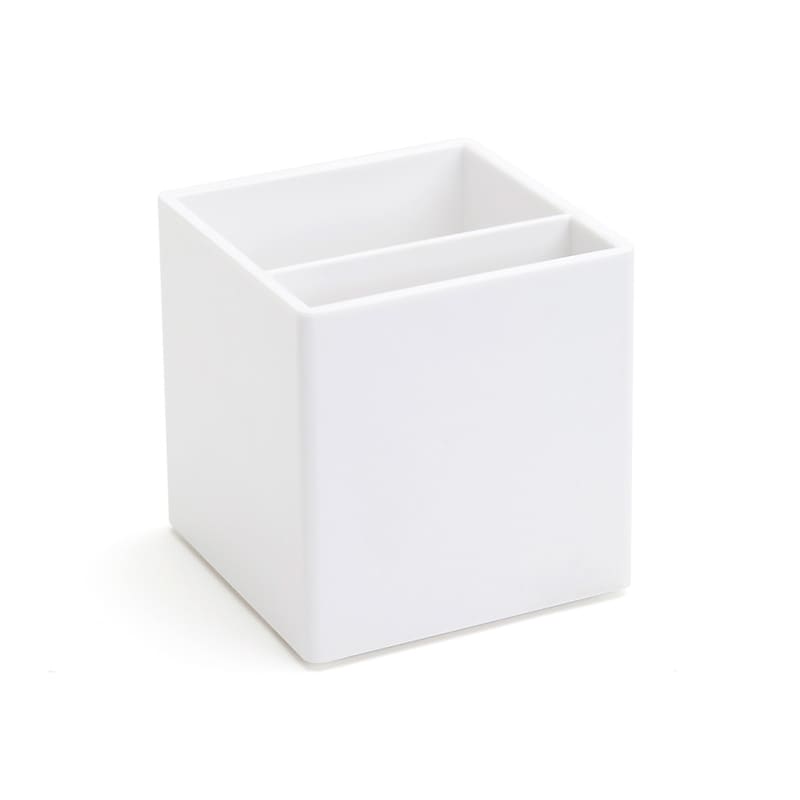 Poppin ABS Plastic Pen Cup, White, 24 Count (100259-MC) image 1