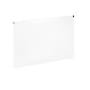 Poppin Large Zip Folio, Flat, Standard Size, Clear, Set of 50 (106149)~#|#~sp35514350_sc7