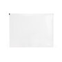 Poppin Large Zip Folio, Flat, Standard Size, Clear, Set of 50 (106149)~#|#~sp35514351_sc7