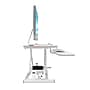 VersaDesk PowerPro 36"W Electric Adjustable Standing Desk Converter, White (SP7643624-00-05)~#|#~sp35515400_sc7
