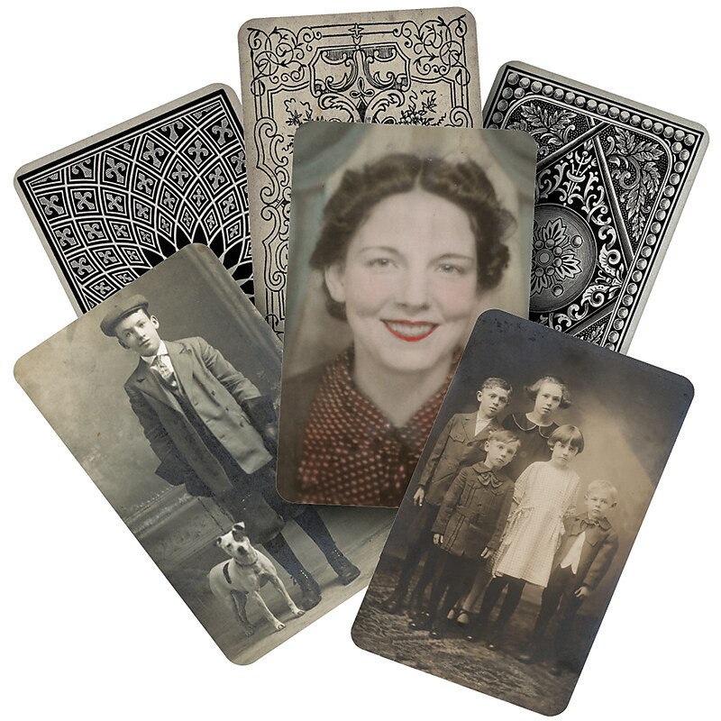 Advantus Idea-Ology Found Relatives Cards, Everyday Photos, 3" x 5", 24/Pk (TH93121) image 1