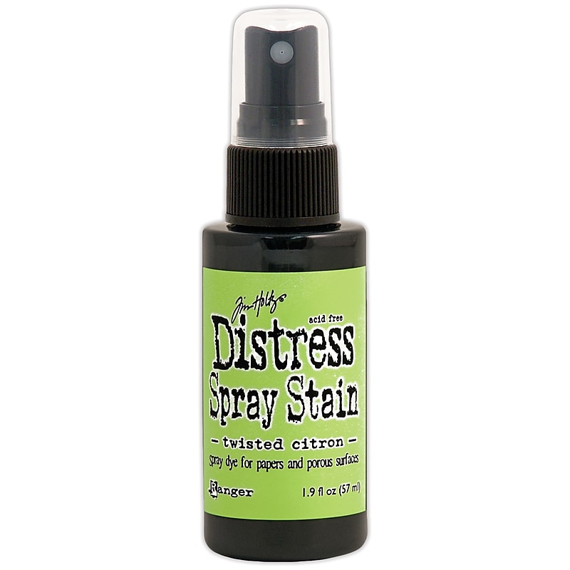 Ranger Tim Holtz Distress Spray Stain, Twisted Citron, 1.9oz (TSS-44185) image 1