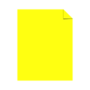 Neenah Paper Astrobrights 65 lb. Cover Paper, 11" x 17", Lift Off Lemon, 1000 Sheets/Carton (21022W)