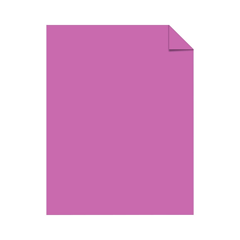 Neenah Astrobrights Colored Paper, 24 lbs., 11" x 17", Planetary Purple, 2500 Sheets/Carton (22673) image 1