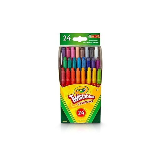 10 Count Crayola Twistables Crayons: What's Inside the Box