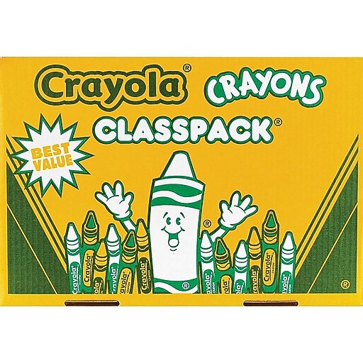 Crayola Classpack Crayons, 800/Box (528016) at Staples