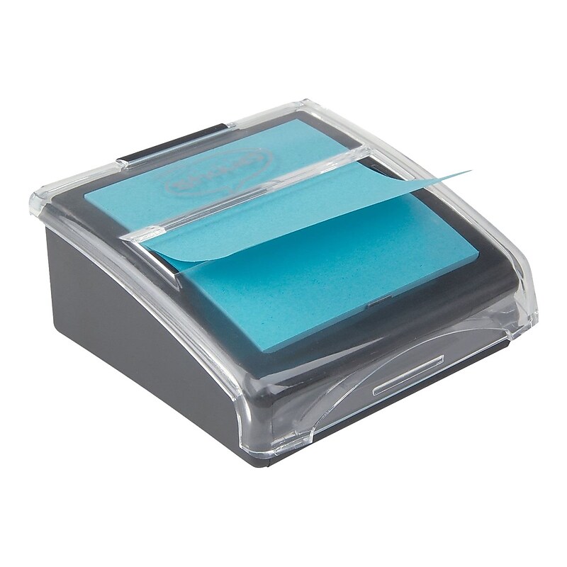 Staples Stickies Pop-Up Dispenser for 3"x3" Notes, Black (35249) image 1