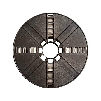 MakerBot 1.75mm PLA 3D Printer Filament, Cool Gray, 2 lbs. (MP05784)