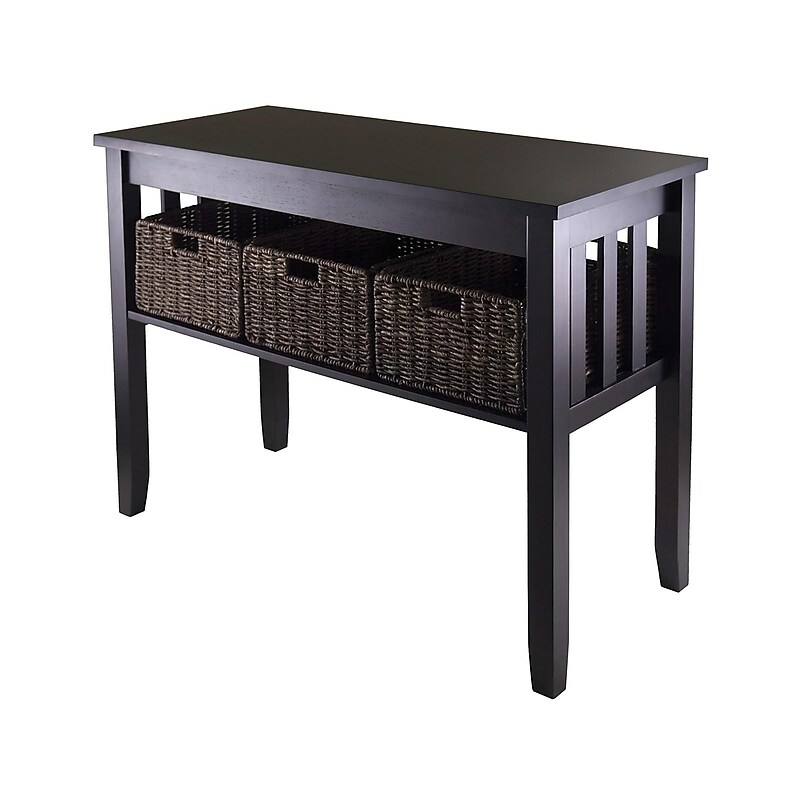 Winsome Morris 40"W x 18.11"D Console Table, Espresso (92452) image 1