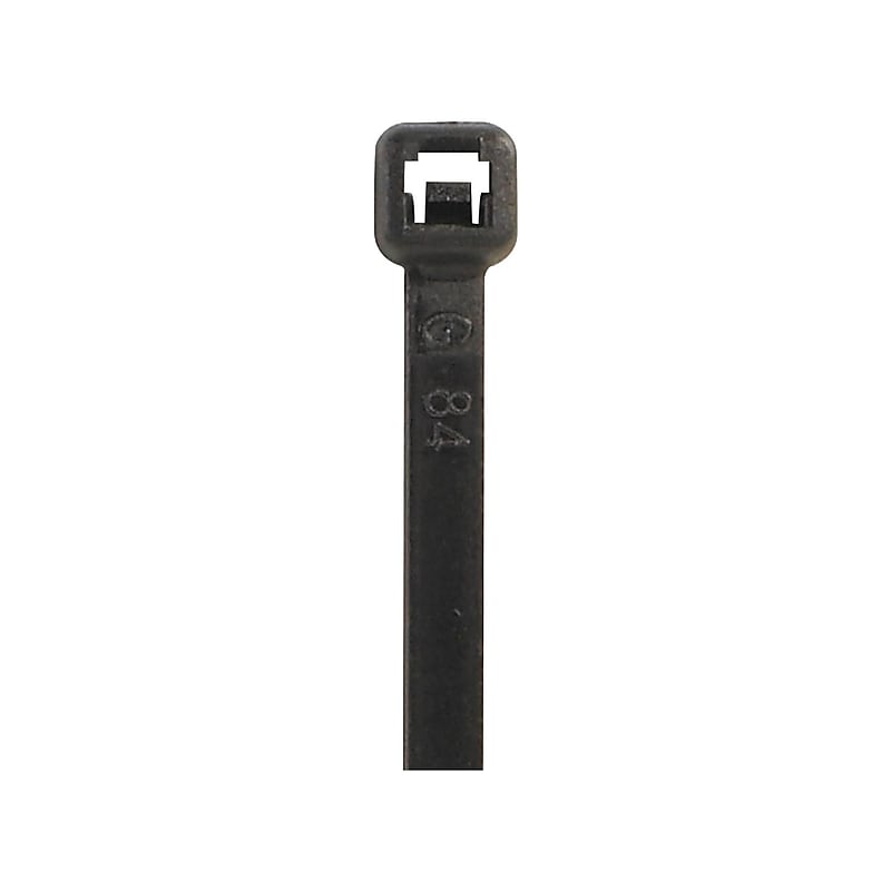 Box Partners Cable Ties, Black, 1000/Case (CTUV850) image 1