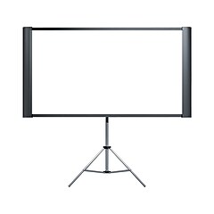 Epson ELPSC21B 80 Inch Portable Tripod Screen, White