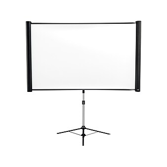 Epson ES3000 Ultra Portable 80" Portable Manual Tripod Projector Screen, Black (V12H002S3Y)