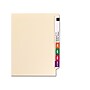 Smead End Tab 100% Recycled File Folder, Shelf-Master Reinforced Straight-Cut Tab, Letter Size, Manila, 100/Box (24160)~#|#~sp36187357_sc7