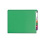 Smead Colored End Tab File Folder, Shelf-Master Reinforced Straight-Cut Tab, Letter Size, Green, 100/Bx (25110)~#|#~sp36187365_sc7