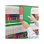 Smead Colored End Tab File Folder, Shelf-Master Reinforced Straight-Cut Tab, Letter Size, Green, 100/Bx (25110)~#|#~sp36187368_sc7