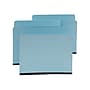 Staples Pressboard File Folders,  Single Tab,  Letter,  Blue,  25/Box~#|#~sp36187605_sc7