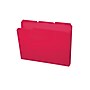 Smead Poly File Folder, 1/3-Cut- Tab Letter Size, Red, 24 per Bx (10501)~#|#~sp36187738_sc7