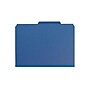 Smead Pressboard File Folder, 1/3-Cut Tab, 1" Expansion, Letter Size, Dark Blue, 25/Box (21541)~#|#~sp36187832_sc7