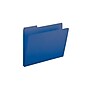 Smead Pressboard File Folder, 1/3-Cut Tab, 1" Expansion, Letter Size, Dark Blue, 25/Box (21541)~#|#~sp36187835_sc7