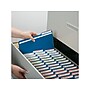 Smead Pressboard File Folder, 1/3-Cut Tab, 1" Expansion, Letter Size, Dark Blue, 25/Box (21541)~#|#~sp36187838_sc7