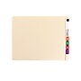 Smead Heavy Duty End Tab File Folder, Straight-Cut Extended Tab, Letter Size, Manila, 100/Box  (24250)~#|#~sp36188033_sc7