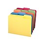 Smead File Folder, 1/3-Cut Tab, Letter Size, Assorted Colors, 100/Box, (11943)~#|#~sp36188043_sc7